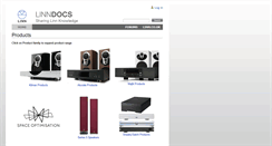 Desktop Screenshot of docs.linn.co.uk