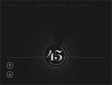 Tablet Screenshot of linn.co.uk