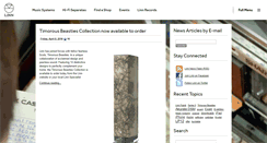 Desktop Screenshot of news.linn.co.uk